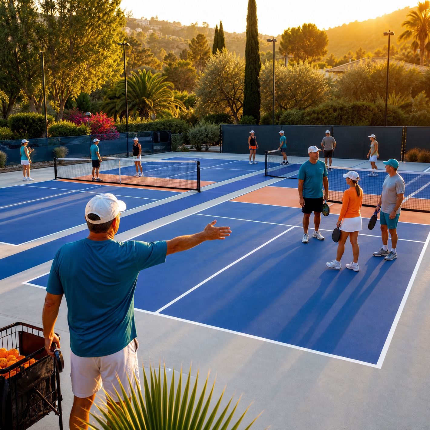 Barcelona Pickleball Experience - level groups