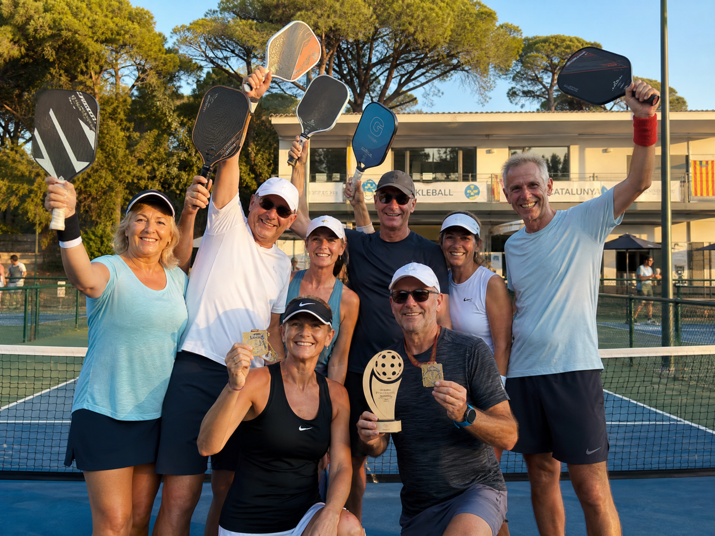 Barcelona Pickleball Experience tournament awards