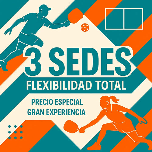 Pack ECO Inscripción a tres torneos en 3 sedes a elegir