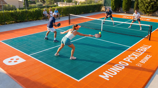Terrains de pickleball portables
