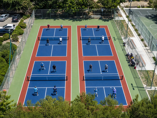 Terrains de pickleball portables