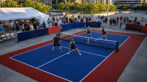 Alquiler de Pistas de pickleball portátiles para eventos y torneos