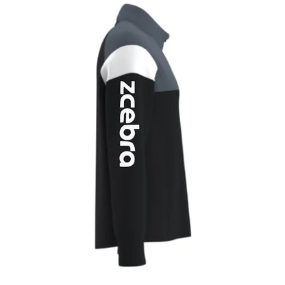 Sudadera Entrenamiento Técnica Zcebra Hombre Gris Azul