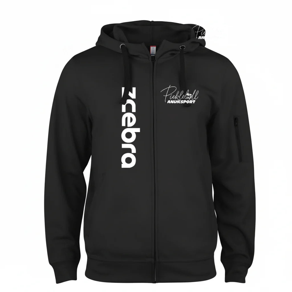 Sudadera Basic Active Full Zip Zcebra Hombre