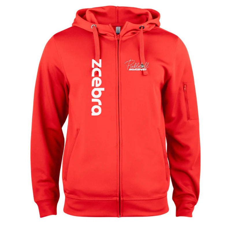Sudadera Basic Active Full Zip Zcebra Hombre