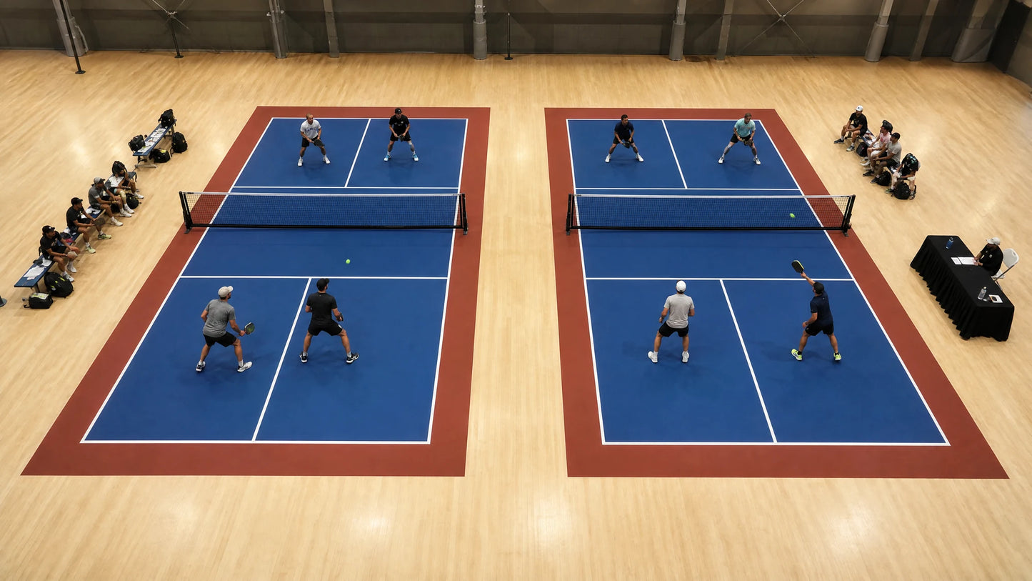 Alquiler de Pistas de pickleball portátiles para eventos y torneos
