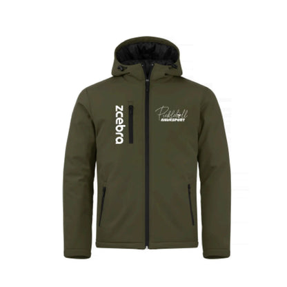 Softshell Zcebra Hombre Pickleball Verde Oliva